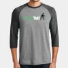 Perfect Tri ® 3/4 Sleeve Raglan Thumbnail