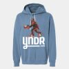 Garment Dyed Lightweight Fleece Hooded Sweatshirt Thumbnail