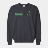 Garment-Dyed Lightweight Fleece Crewneck Sweatshirt Thumbnail