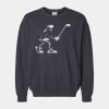 Garment-Dyed Lightweight Fleece Crewneck Sweatshirt Thumbnail